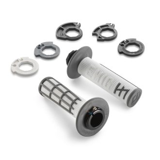 Sada Lock-on grip Jeff Emig – černo-bílá
