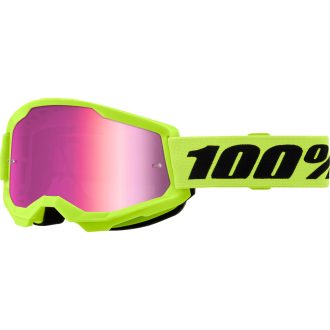 brýle 100% Strata 2 fluo žlutá 