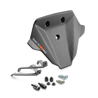 Karbonový čelní mini štít KTM (Fly Screen)