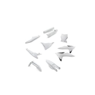 Sada plastů KTM – ceramic bílá
