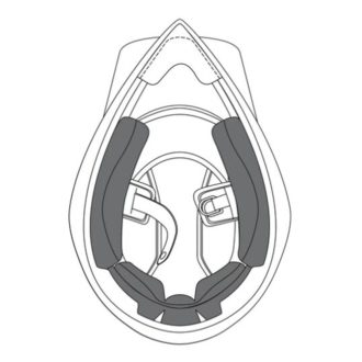 Lícnice pro přilbu AGV AX9