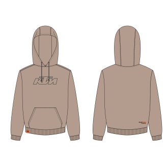 Pánská mikina KTM Essential – béžová