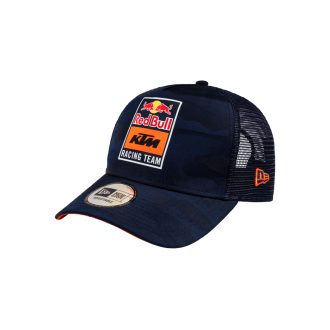 Kšiltovka Red Bull KTM Grid Camo Trucker – navy modrá
