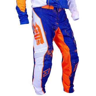 Motokrosové / enduro kalhoty Sette Anniversary (Oranžová/modrá)