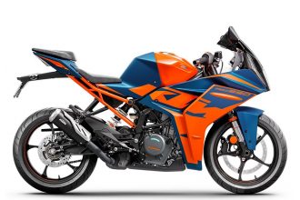 KTM RC 390 2023 MODRÁ