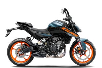 KTM 125 Duke 2025 Modrá