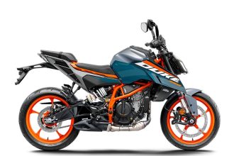 KTM 390 Duke 2025 Modrá