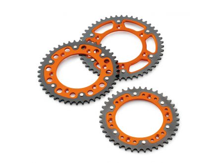 Foto - REAR SPROCKET ORANGE 50-T