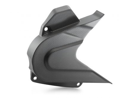 Foto - CARBON FRONT SPROCKET COVER