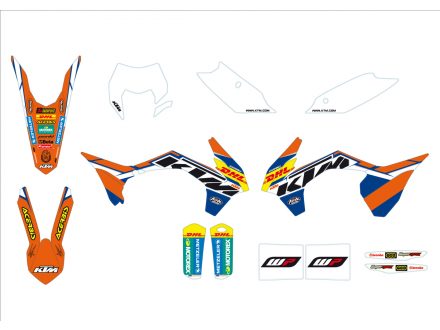 Foto - FACTORY ENDURO GRAPHIC KIT