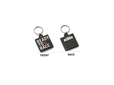 Foto - LOGO RUBBER KEYHOLDER BLACK