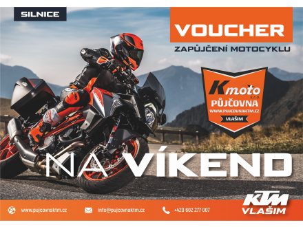 Foto - ZAPŮJČENÍ SILNIČNÍHO MOTOCYKLU - VÍKEND