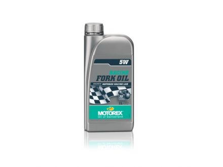 Foto - MOTOREX RACING FORK OIL 5W 1L