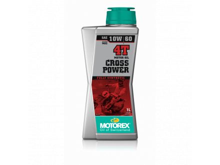 Foto - MOTOREX CROSS POWER 4T 10W/60 1L