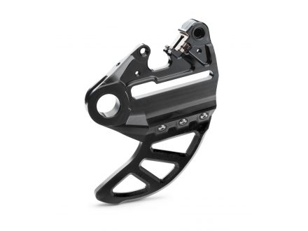 Foto - BRAKE CALIPER SUPPORT WITH BRAKE DISC GUARD