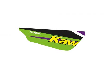 Foto - potah sedla pasuje na KX 94-98 Team Kawasaki 98 zelená/černá 