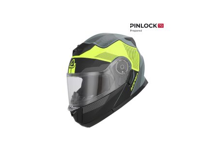 Foto - ACERBIS Přilba SEREL 2206 černá/fluo žlutá