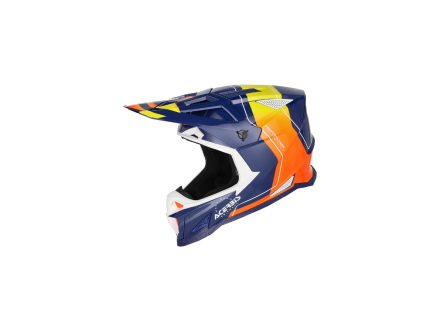 Foto - ACERBIS přilba T711 modrá/oranž