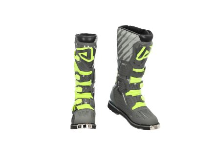 Foto - boty X-RACE šedá/fluo žlutá vel. 47