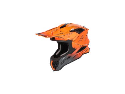 Foto - ACERBIS motokros přilba AIRSTRIKE-X oranž/šedá