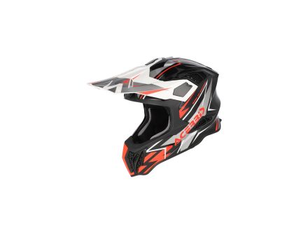 Foto - ACERBIS motokros přilba AIRSTRIKE-X černá/fluo oranž