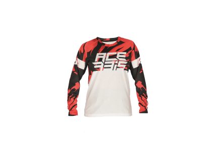 Foto - dres J-KID FOUR bílá/červená