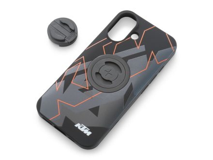 Foto - Pouzdro na smartphone KTM (pro iPhone 16 / 16 Pro / 16 Plus / 16 Pro Max)