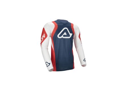 Foto - ACERBIS dres MX J-TRACK INC 2.0 červená/modrá