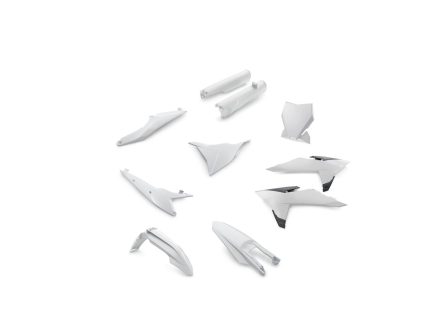 Foto - Sada plastů KTM – ceramic bílá