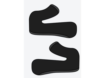 Foto - Dětské lícnice pro přilbu KTM Wraap