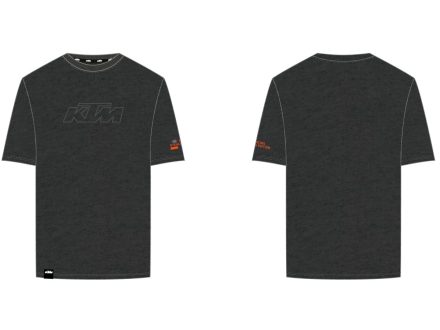 Foto - Pánské tričko KTM Essential Stealth – tmavě šedé melírované