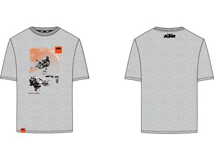 Foto - Dětské tričko KTM Racing – šedé